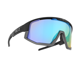 Bliz Fusion Nordic Light Matt Black, Orange With Blue Multi
