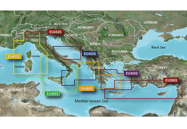 Garmin Greece WE Coast & Athens Garmin microSD™/SD™ card: VEU490S
