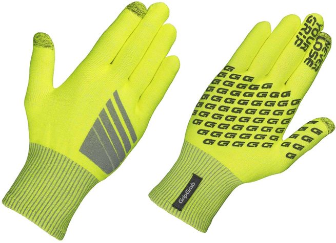 GripGrab Primavera Hi-Vis Midseason Glove, Cykelhandskar vinter