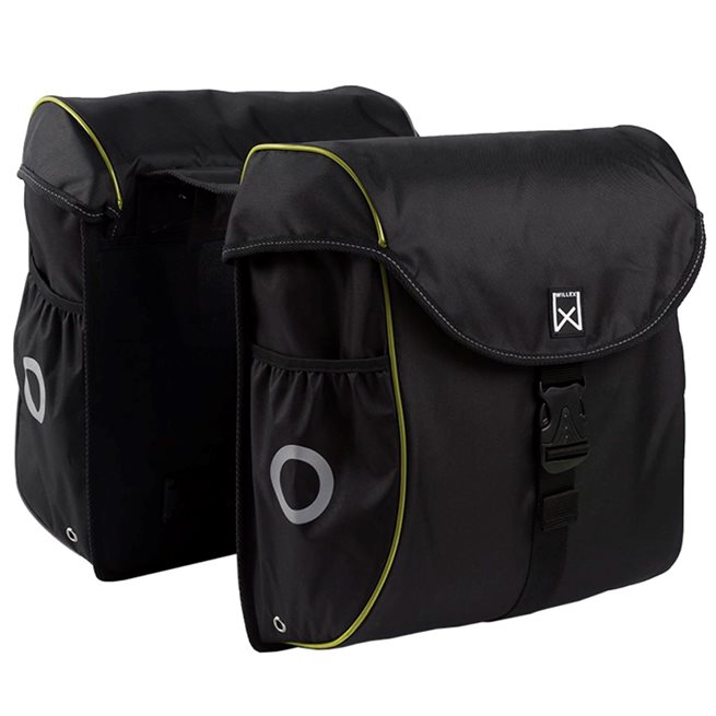 vidaXL Cykelväska 38 L svart och gul