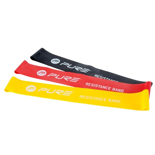 vidaXL Gummiband för träning 3 st
