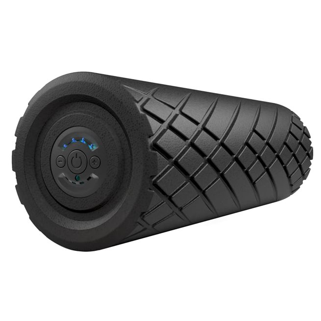 vidaXL Massagerulle PowerRoll XT 45 cm svart