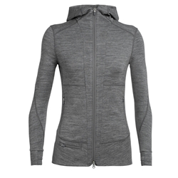 Icebreaker Wmns Quantum II LS Zip Hood