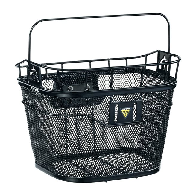 Topeak Basket Front Quickclick, Korg, Svart, Cykelkorg