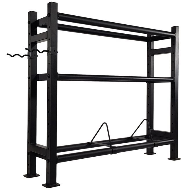 Tunturi Fitness Wall-Kettle-Bumper Multi Storage Rack (1/2), Ställning kettlebells