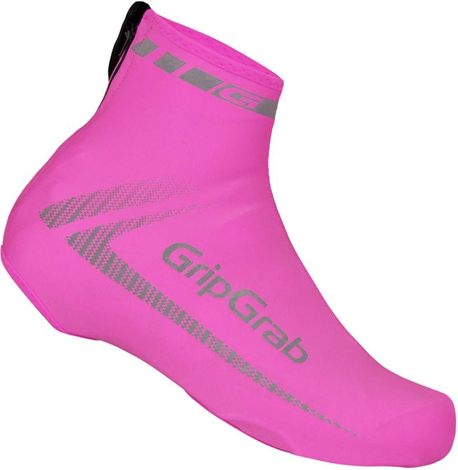 GripGrab RaceAero Hi-Vis LW Lycra Shoe, Skoöverdrag