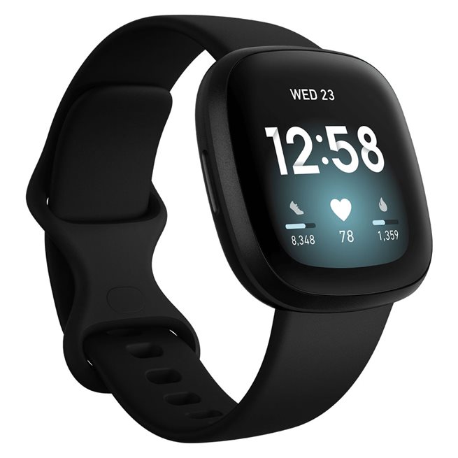 Fitbit Versa 3, Pulsklockor