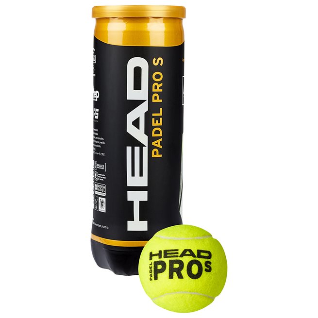 Head Padel Pro S 3B, Padelbollar