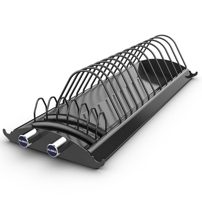 Eleiko Weightlifting Warm-Up Disc Rack - Charcoal, Ställning viktskivor