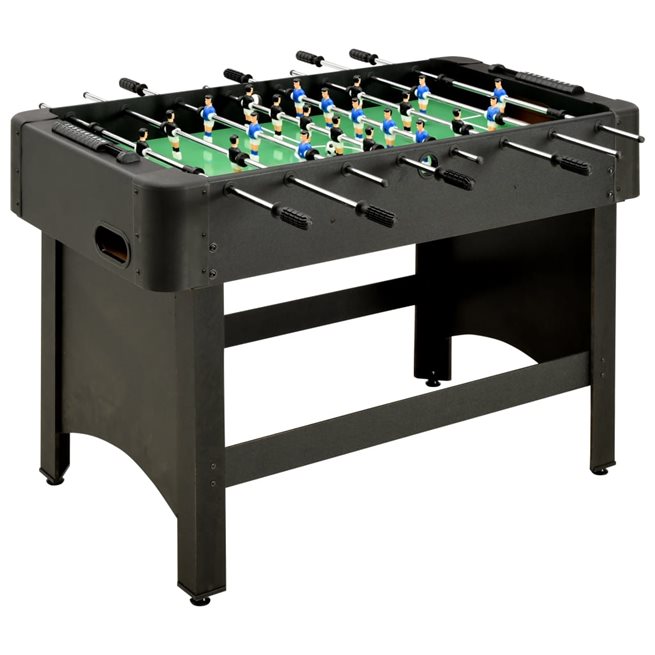 vidaXL Fotbollsbord 118x95x79 cm svart