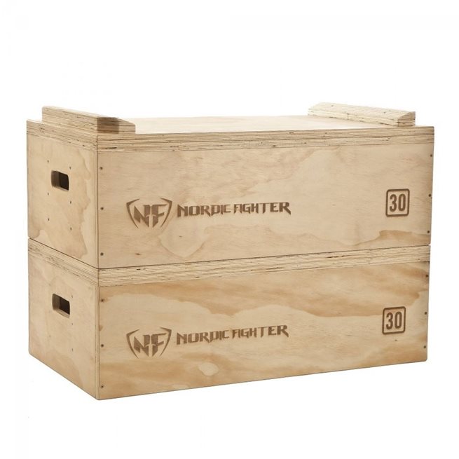 Nordic Fighter Wooden Jerk Block 30 cm (Par), Jerk box