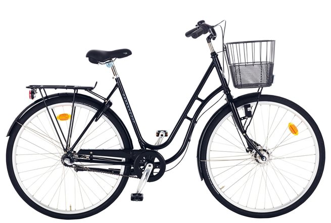 Skeppshult Dam Original 7-Växlad Med Korg, Standardcykel