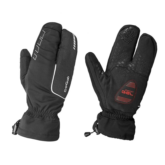 GripGrab Nordic Windproof Deep Winter Lobster Glove, Cykelhandskar vinter
