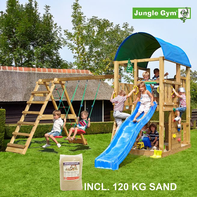 Jungle Gym Farm lektorn komplett inkl. Climb 120 kg, Klätterställning