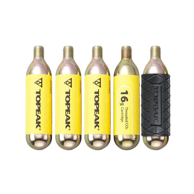 Topeak Co2-Patroner, 16 G, 5 St