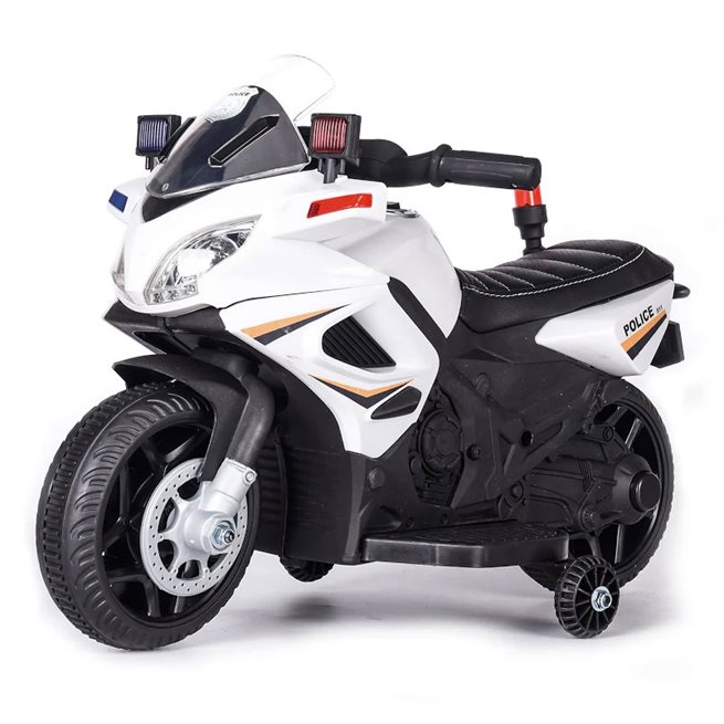 Nordic Play Elmotorcykel Polis 6V, Ttillbehör trampbil