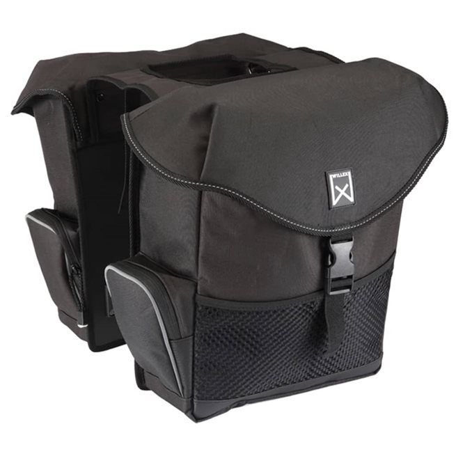vidaXL Cykelväskor 24 L svart