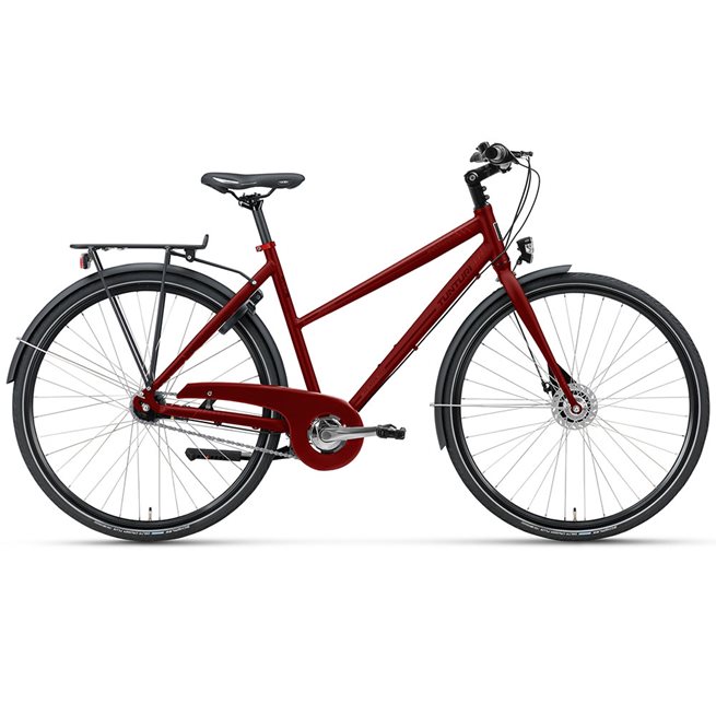 Tunturi Aura 7 Mörkröd Dam, Standardcykel