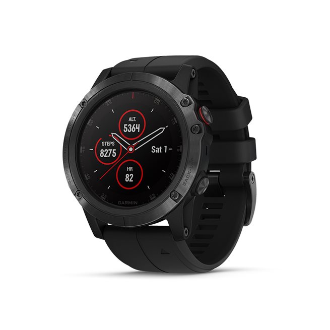 Garmin Fenix® 5X Plus Sapphire, Pulsklocka