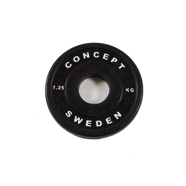Concept Line Int. Gummivikt, Viktskiva Gummerad