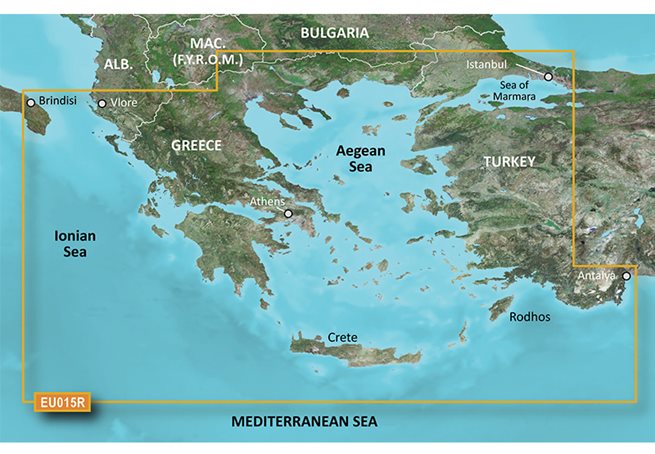 Garmin Aegean Sea & Sea of Marmara Garmin microSD™/SD™ card: HXEU015R