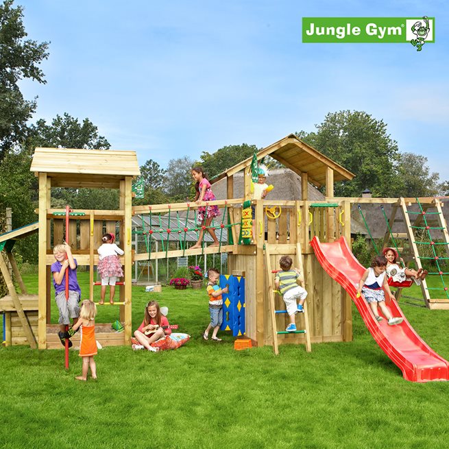 Jungle Gym Lekuniversum 4 komplett, Klätterställning