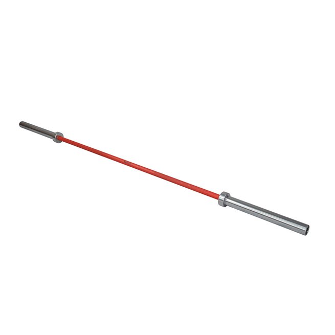 Gymleco Ceracote Cross Bar 20kg Röd, Skivstång