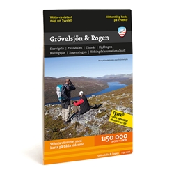 Calazo Grövelsjön & Rogen 1:50.000