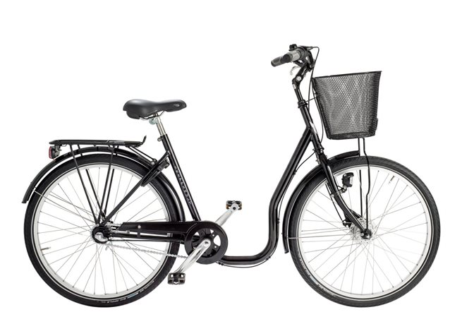 Skeppshult Step 7-Växlad Med Korg, Standardcykel