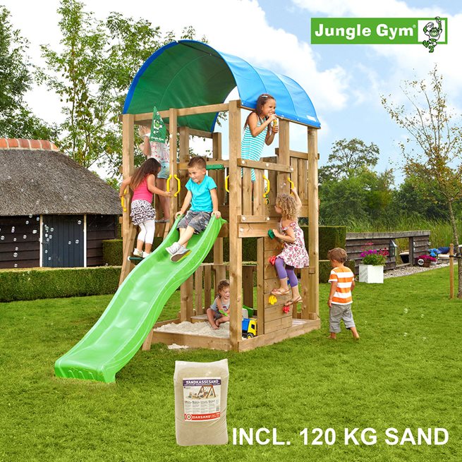 Jungle Gym Farm lektorn komplett inkl. 120 kg, Klätterställning