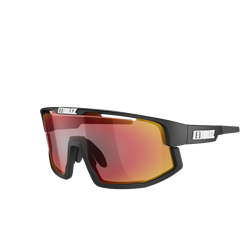 Bliz Vision Matt Black, Smoke With Red Multi
