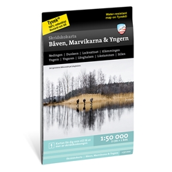 Calazo Skridskokarta Båven, Marvikarna & Yngern 1:50.000