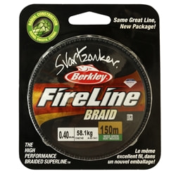 Berkley FireLine Svartzonker Braid 150m