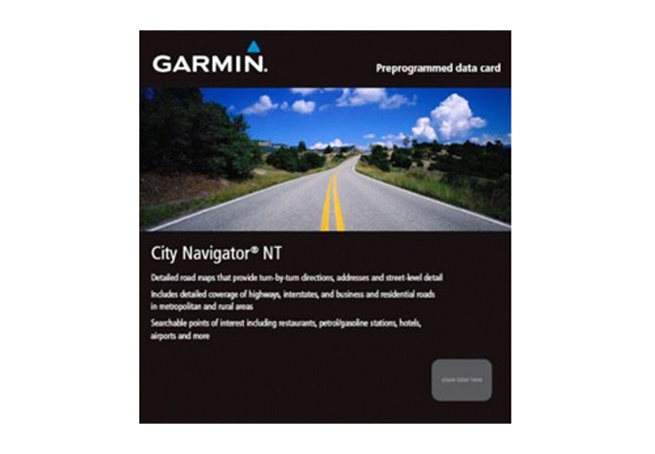 Garmin China NT – engelska Garmin microSD™/SD™ card: City Navigator®