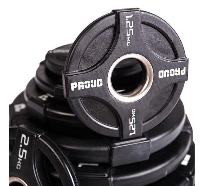 PROUD Rubber Weight Plate 2.0, Viktskiva Gummerad