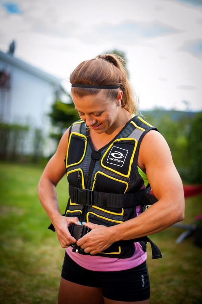 Abilica WeightVest Flexi Svart/Gul
