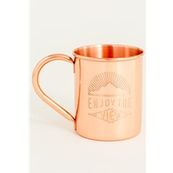 United By Blue Enjoy The View Copper Mug