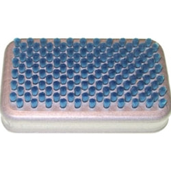 Red Creek Blue Nylon- Racing Silver