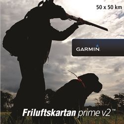 Garmin Friluftskartan Prime V2 Voucher, 50x50 km