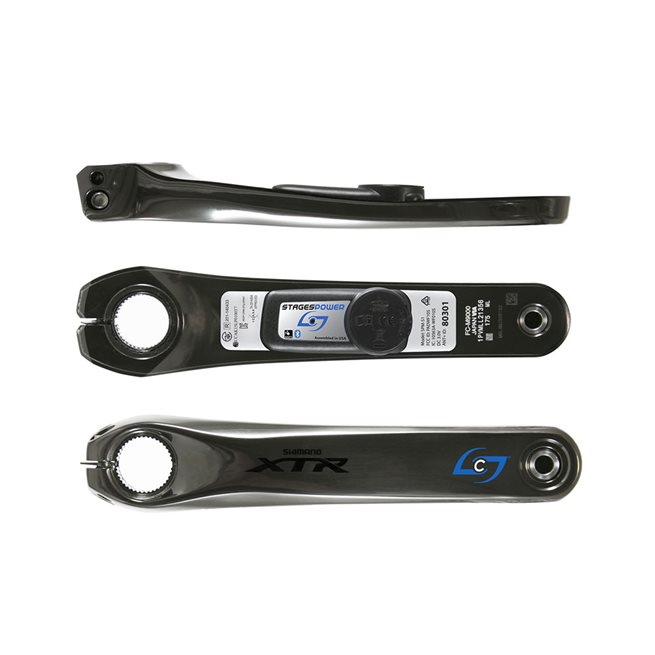 Stages Power L - Shimano XTR M9020 Am, Effektmätare