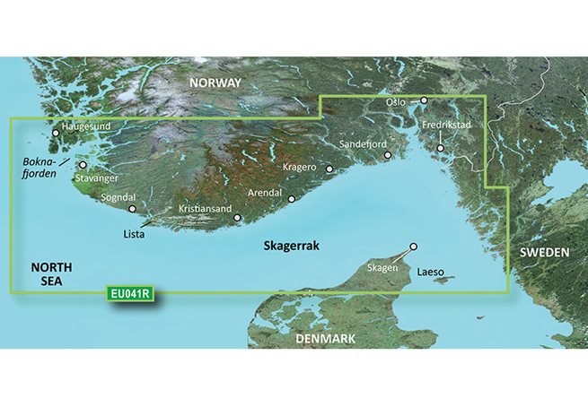Garmin Oslo-Skagerak-Haugesund Garmin microSD™/SD™ card: HXEU041R