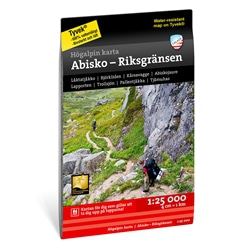 Calazo Abisko, Björkliden – Riksgränsen 1:25.000
