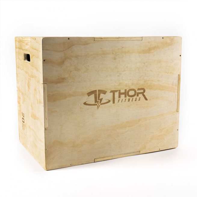 Thor Fitness Plyometric Wooden Box Small, Plyo Box