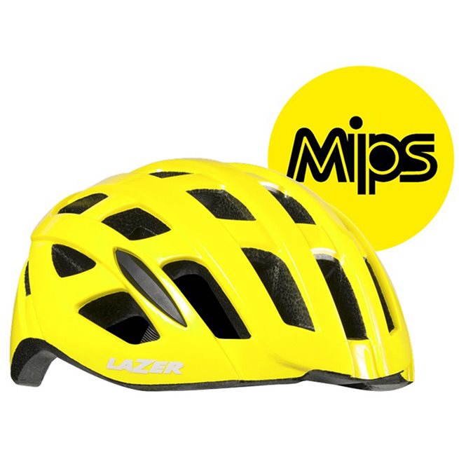 Lazer Tonic Mips Vit, Cykelhjälm