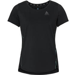 Odlo T-Shirt S/S Crew Neck Zeroweight Chill-Tec Women Black Pack