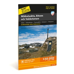 Calazo Nikkaluokta, Ritsem & Vakkotavare 1:50.000