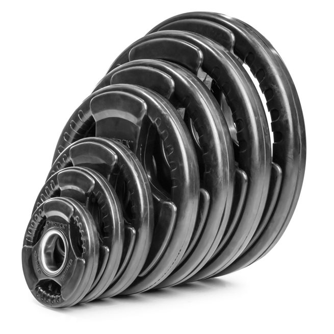 Gymstick Rubber Weight Plate, Viktskiva Gummerad