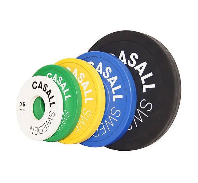 Casall Pro Change Plate, Viktskiva Gummerad