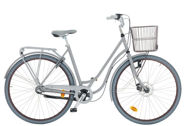 Skeppshult Dam Smile 7-Växlad Med Korg, Standardcykel