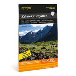 Calazo Kebnekaisefjällen 1:100.000